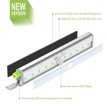 Carica l'immagine nel visualizzatore di Gallery, OxyLED Luci per armadio sensore di movimento,Illuminazione 3 Packs T02