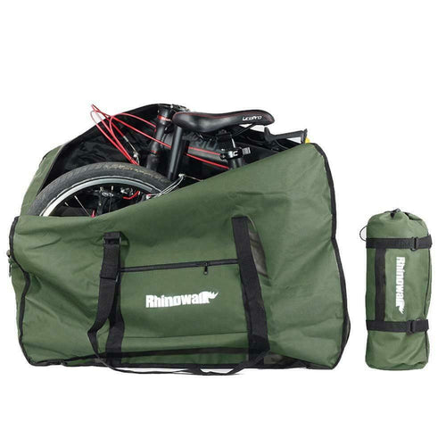 Selighting Borsa per Bicicletta Pieghevole Sacchetto Porta Bici Verde