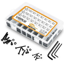 Carica l&#39;immagine nel visualizzatore di Gallery, Esagono Incassato Bulloni, Kit 1080PCS M2 M3 M4 Viti a Brugola in Acciaio 1