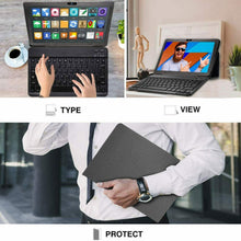 Carica l&#39;immagine nel visualizzatore di Gallery, 4G Tablet 10 Pollici, con tastiera,Android 9.0 3GB RAM e 32GB ROM, Grigio