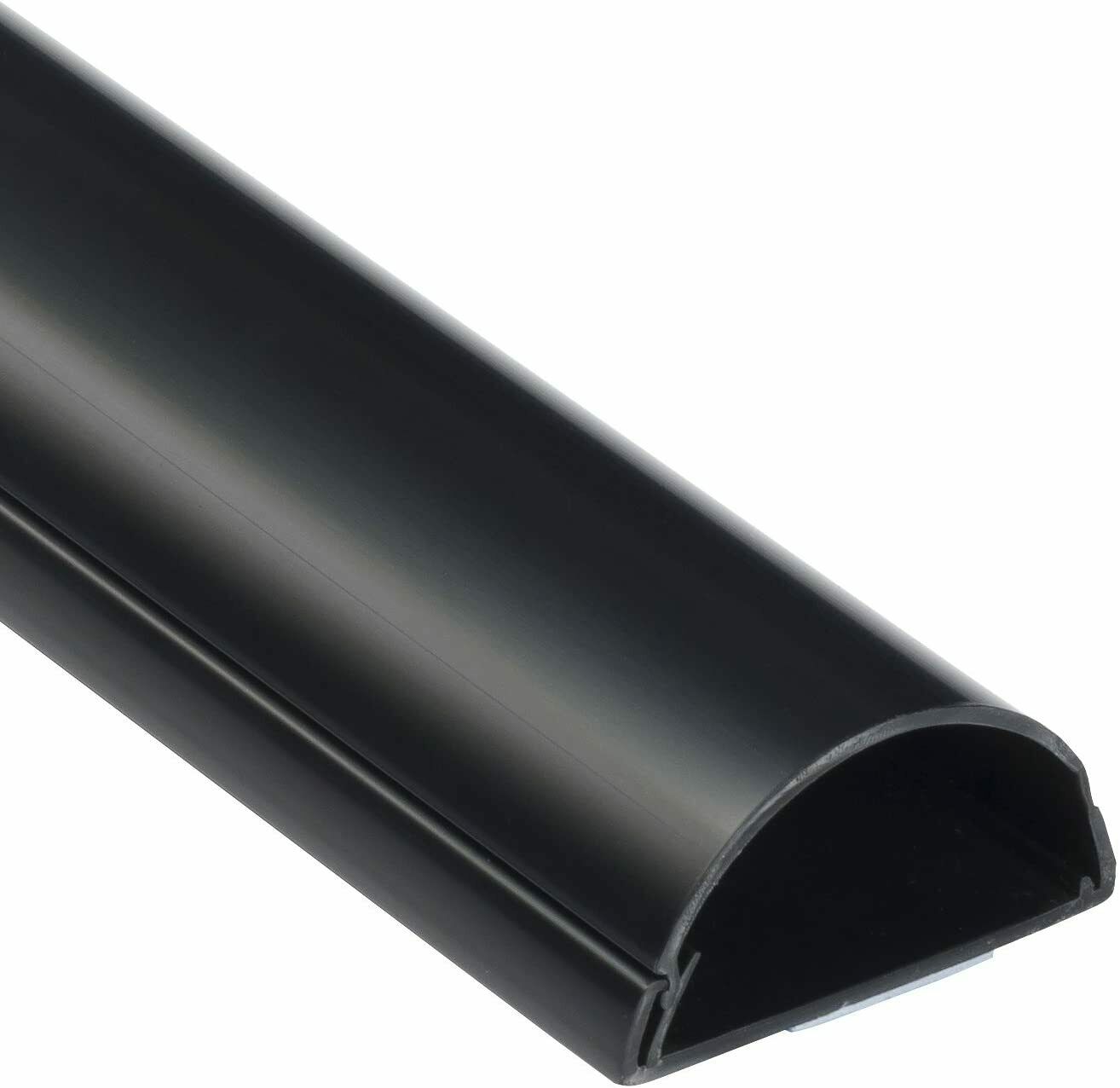 Copricavi Flessibile Plastica Alluminio Passacavi Flessibile Per Tavolo - Organizer Cavi Per Ufficio E Casa (Colonna Pipe 4) Gestione Cavi Sotto Tavolo - Foto 5