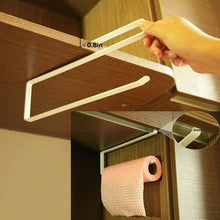 Carica l'immagine nel visualizzatore di Gallery, Portarotolo da cucina, carta igienica, per dispenser, rack di stoccaggio + panno