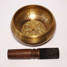 Carica l'immagine nel visualizzatore di Gallery, Campana Tibetana Armonica 7 Metalli 450 gr Originale del Nepal Antica Fatta...