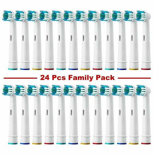 24 x Testine di ricambio compatibili per spazzolino elettrico Oral B, Famiglia
