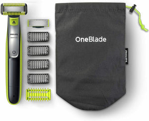 Rasoio elettrico Philips OneBlade QP2630/30, Rade regola barba e Body, Wet&Dry