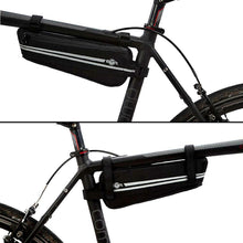 Carica l'immagine nel visualizzatore di Gallery, BTR Borsello da corsa Borsa Triangolare Leggera telaio bici Impermeabile...