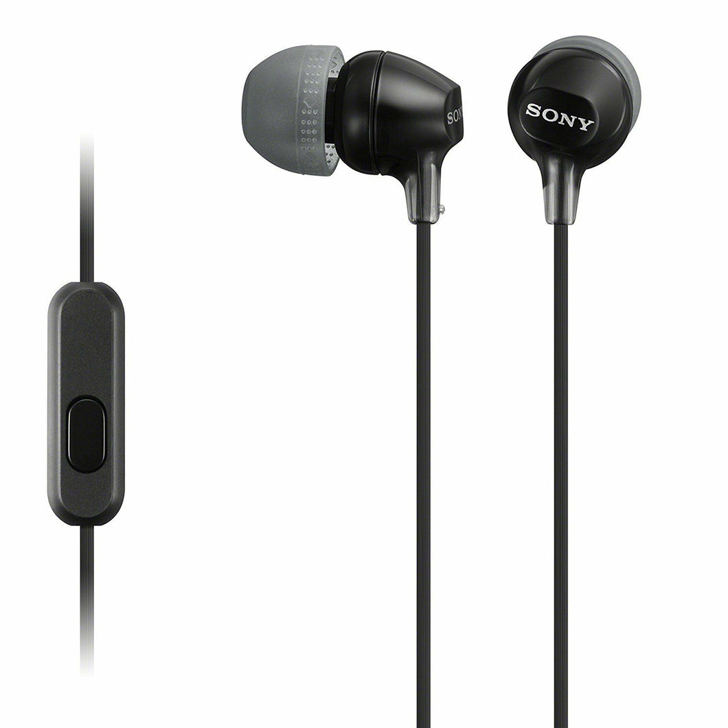 Cuffie Sony MDR-EX15AP - Auricolari con Microfono Stereofonico, 100 dB, 16 Ω