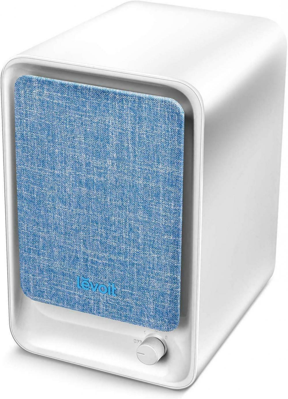 Levoit Purificatore d'Aria Hepa Desktop, Tre Strati Filtrazione 99,9%,...