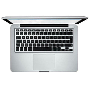 Italian Copritastiera Silicone Coperchio della Tastiera per MacBook PRO Nero