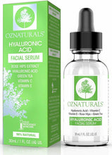 Carica l'immagine nel visualizzatore di Gallery, OZ Naturals siero anti-invecchiamento con acido ialuronico - antirughe...