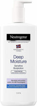 Carica l'immagine nel visualizzatore di Gallery, Neutrogena Deep Moisture lozione per il Corpo, Confezione da (3 X 400 ML)