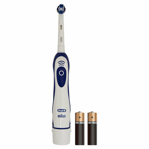 Oral-B Advance Power Spazzolino Elettrico a Batteria + 2 batterie stilo AA