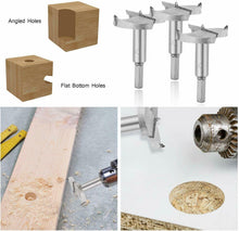 Carica l'immagine nel visualizzatore di Gallery, 6pcs Punte Forstner per Legno, Diametro 30/35/40/45/50/60mm, Utensili Elettrici