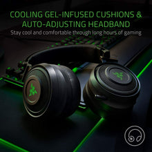 Carica l'immagine nel visualizzatore di Gallery, Razer Nari Wireless Gaming Headset, Cuffie da Gioco Senza Fili dal Comfort Ottim