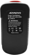Carica l'immagine nel visualizzatore di Gallery, Batteria sostitutiva compatibile Black &amp; Decker A18 3.0Ah Ni-Mh, 18V, Ricambio