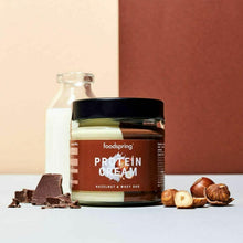 Carica l'immagine nel visualizzatore di Gallery, foodspring Crema Proteica Duo, 6 x 200g, Nocciola e 200 g (Confezione da 6)