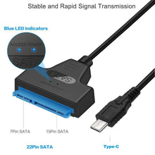 Carica l'immagine nel visualizzatore di Gallery, EasyULT Cavo Adattatore USB C a SATA, Convertitore 3.1 a SATA Cavo...