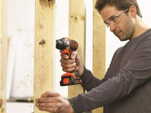 Carica l&#39;immagine nel visualizzatore di Gallery, Utensile multifunzione con 2 batteria 18 V 1.5 Ah BLACK+DECKER MT218KB-QW testa