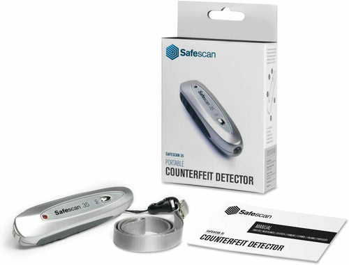 Verificatore ad UV e magnetico per banconote, Portatile e compatto, Tutte valute