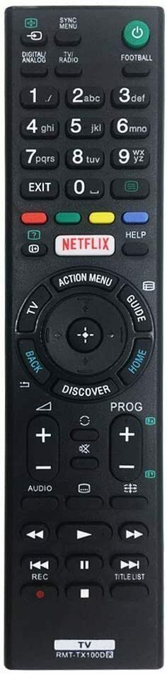 Telecomando sostitutivo compatibile per TV Sony bravia smart LED LCD, RMT TX