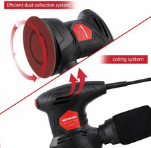 Carica l&#39;immagine nel visualizzatore di Gallery, Levigatrice elettrica Orbitale 300W 12000 RPM, Scatola per polvere, 6 velocità