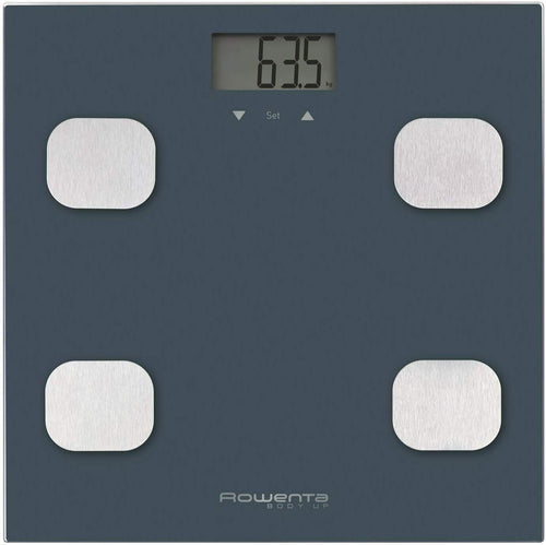 Bilancia pesapersone digitale compatta Rowenta, Display LCD Calcolo massa, 150kg