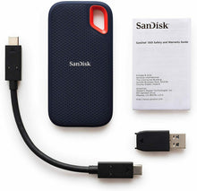 Carica l'immagine nel visualizzatore di Gallery, SanDisk Extreme SSD Portatile 500GB, Velocità di Lettura Fino a Nero