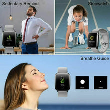 Carica l&#39;immagine nel visualizzatore di Gallery, LIFEBEE Smartwatch Orologio Fitness Uomo Donna con Grigio
