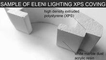 Carica l&#39;immagine nel visualizzatore di Gallery, Cornice per illuminazione indiretta led a parete o soffitto - EL301 (1,15 metri)