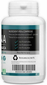Spirulina Biologica - 500mg - 300 compresse