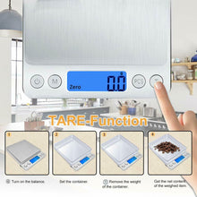 Carica l&#39;immagine nel visualizzatore di Gallery, Bilancia da Cucina Digitale con Carica USB, Bilance per Alimentari Elettronica