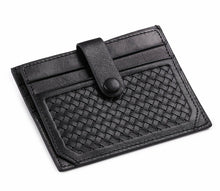 Carica l'immagine nel visualizzatore di Gallery, Portafoglio Porta Carte di Credito con Tasche in Pelle, RFID/NFC