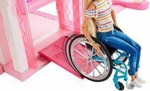 Carica l&#39;immagine nel visualizzatore di Gallery, Barbie Fashionistas, Bambola in Sedia a Rotelle, Giocattolo per Multicolore
