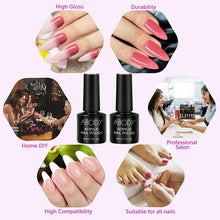 Carica l&#39;immagine nel visualizzatore di Gallery, Gel per Unghie Ricostruzione Kit, Abody 10 PCS 15ml gel ricostruzione...