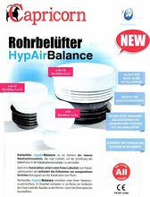 Carica l'immagine nel visualizzatore di Gallery, Valvola di aerazione per impianti sanitari/di scarico, Hyp Air Balance, 30-63 mm