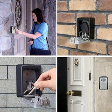 Carica l'immagine nel visualizzatore di Gallery, Cassetta di sicurezza da parete per chiavi con combinazione a codice