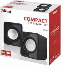 Carica l'immagine nel visualizzatore di Gallery, Set di 2 altoparlanti per PC con connessione USB per musica videochiamate, Trust