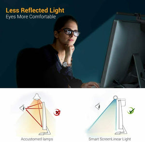 Quntis Screen Monitor Lampada a LED USB per protezione degli occhi, lampada...