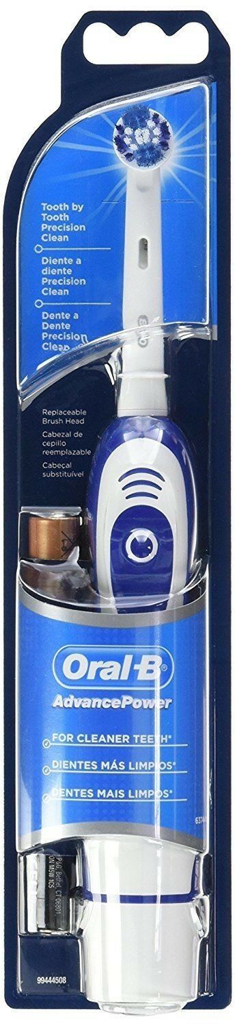 SPAZZOLINO ELETTRICO ORAL-B ADVANCE POWER A BATTERIA CON TESTINA INCLUSA