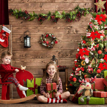 Carica l'immagine nel visualizzatore di Gallery, HMILYDYK 20PCS Christmas Decor fiori artificiali rosso stella di Natale...