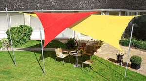 Tenda a Vela Kookaburra per Feste resistente all'acqua - Triangolare 5 mt -...