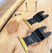 Carica l'immagine nel visualizzatore di Gallery, EZARC Titanio Lame Utensile Multifunzione 3 Pezzi, Accessori per Utensili