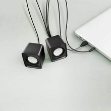 Carica l'immagine nel visualizzatore di Gallery, Set di 2 altoparlanti per PC con connessione USB per musica videochiamate, Trust