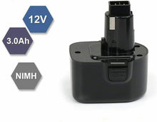 Carica l'immagine nel visualizzatore di Gallery, Batteria sostitutiva Ni-MH 12 V 3.5 Ah per utensili elettrici DeWalt DC DE DW