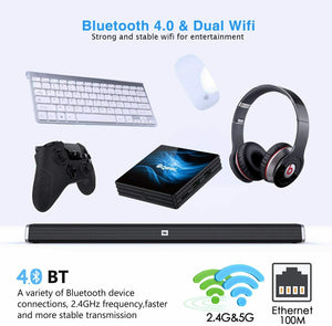 Bqeel Android 10.0 TV Box R2 MAX, 4GB RAM 64GB ROM / CPU RK3318 64bit /Dual...