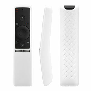 Rukoy Custodia Protettiva Compatibile Samsung Smart TV Telecomando BN59.. Bianco