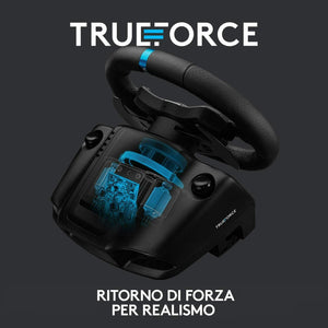 Logitech G923 TRUEFORCE Volante da Corsa e Pedali per Xbox Series X/S, Xbox One