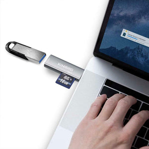 KiWiBiRD Tipo C Lettore di Schede SD/Micro SD, Adattatore USB-C a USB 3.0...