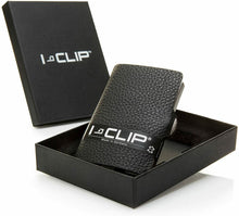Carica l'immagine nel visualizzatore di Gallery, Portafoglio ICLIP in pelle per carte di credito con molla per banconote Elegante