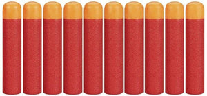 30 x Dardi per Nerf compatibile per serie N-strike Mega Elite, 9.5 cm rosso